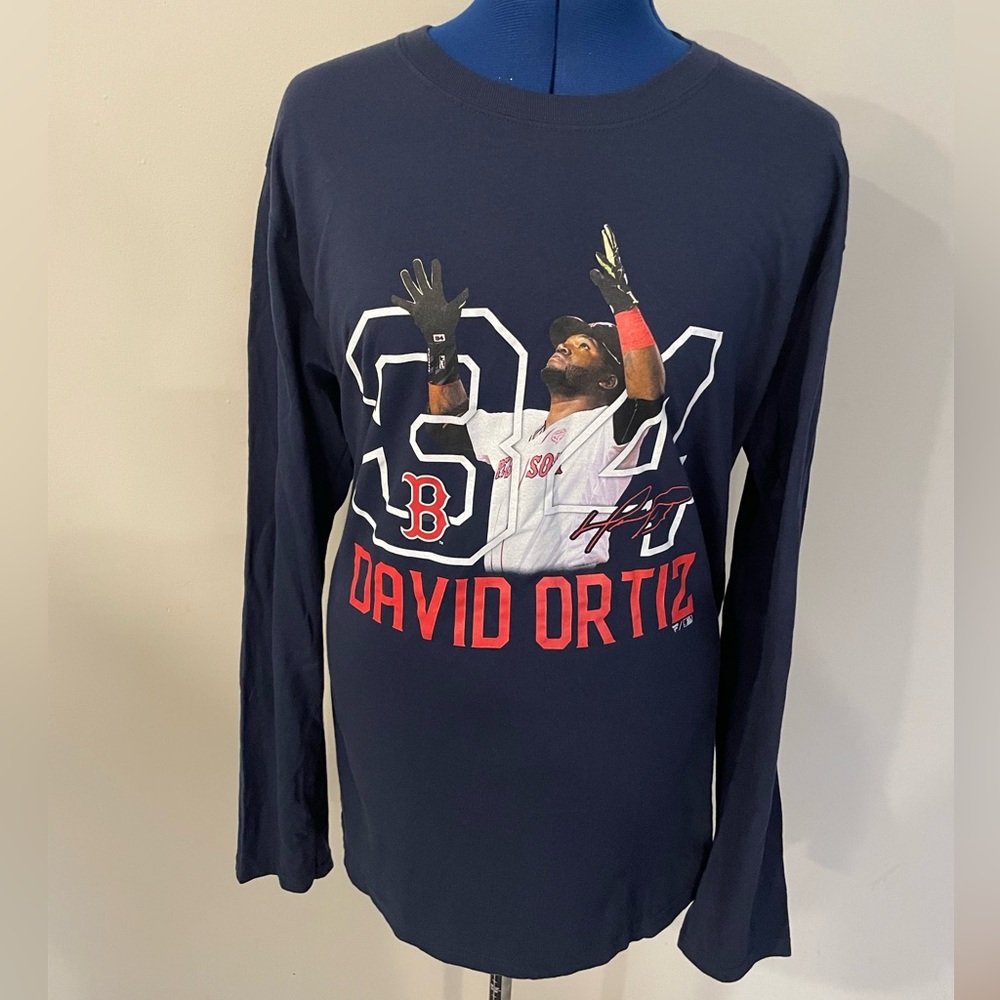 David Ortiz Graphic Long Sleeve Shirt